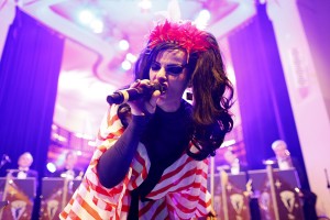 Nina Hagen at the opening gala to Bread & Butter.