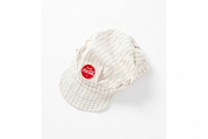 Coca-cola workman's cap inspired from the 1800's. Re-designed by Nigo.