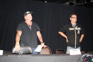 Rockstar Mayhem Fest producers and founders, John Reese and Kevin Lyman.