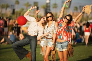 Festival Fashion highlights can be seen at Coachella. Photo by Refinery29.