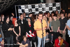 Kevin Lyman, founder and producer of the Vans Warped Tour, announces bands and feature highlights for the upcoming tour going into it's 19th year at Club Nokia kick-off event.