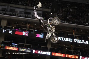 Freestyle Motocross from X Games 2012 in Los Angeles.