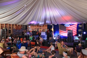 Ford Fiesta was a sponsor and had several things going on including the VIP and artists lounge.