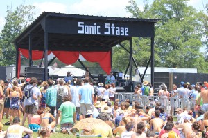 Sonic Stage was one of the smaller stages with artists such as Maps & Atlases, Lord Huron, The Sheepdogs, and Surprise Set.