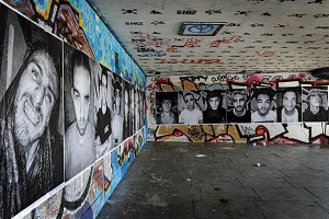 Inside Out Project group action in London to preserve a prime skate location.