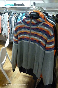 Bench had it going on. Strong patterns on block colors.