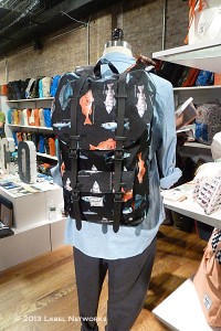Fishing, camping, and outdoorsman motifs round-out many of the backpack brands graphics.