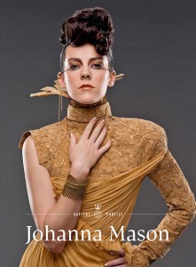 Johnanna Mason transforms from huntress to capitol couture.