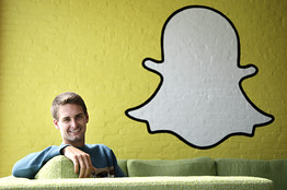 Snapchat CEO Evan Spiegel. Photo by Associated Press.