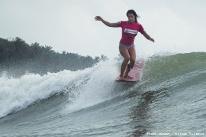 Swatch pro team surfer Kassia Meador.