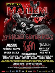 Rockstar Energy Drink Mahem Festival enters into it's 7th year.