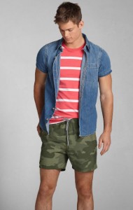Among the new looks for Abercrombie & Fitch for summer 2014.