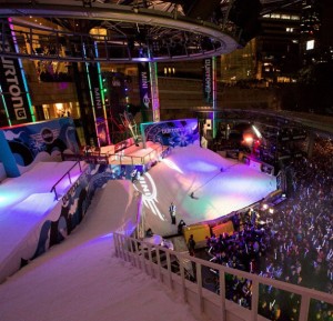 Burton's events have become a cross between competition and exciting entertainment.