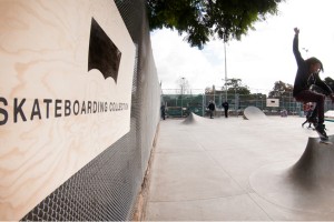 Levi Strauss has been engaging bigtime in new sustainability initiatives, as well as collections within skate. Here's a skater in Levi's at the new skate park in Oakland, CA built from Levi funding.