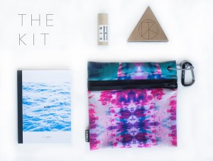 The Kit--everything you need for an amazing day at the beach. 10% of proceeds go to Water for Waves.