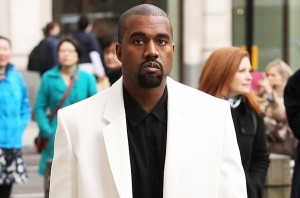 Kanye West, February 20, 2015 in London, England. Photo by Danny Martindale/WireImage, via Billboard.