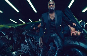 Kanye and Kim featured in current Balmain collection.