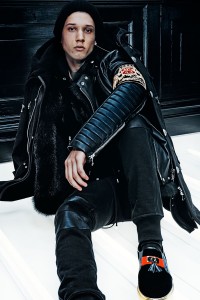 The new collaboration between Balmain and H&M will launch in November, 2015.