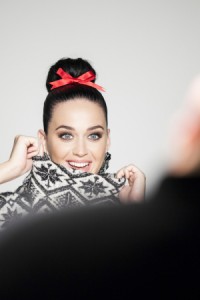 Katy Perry for H&M Holiday collection. Photo by H&M.