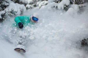 Megan Pischke in deep pow, is also B4BC's wellness ambassador. You can read her blog posts at www.b4b4.org.