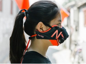 Zhijun masks have become a fashion statement but brings awareness about the environment to a new level.