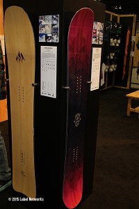 Jones women's backcountry boards at SIA.