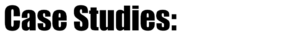CASE-STUDIES